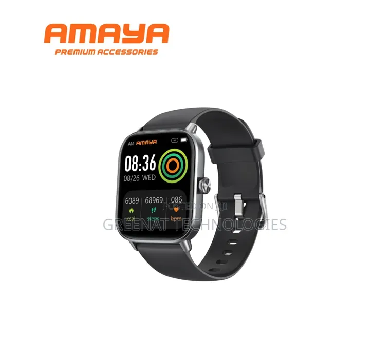 Amaya Watch Lite ASW-20 IP68 Waterproof Call Receive Health Monitoring