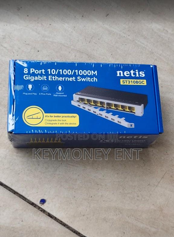 Netis 8Ports Gigabit Switch - main view
