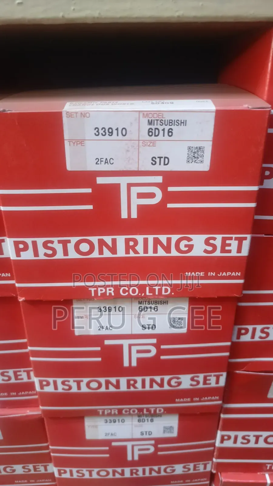 Piston Ring Mitsubishi Fuso Engine 6D16,6D16T,6D14