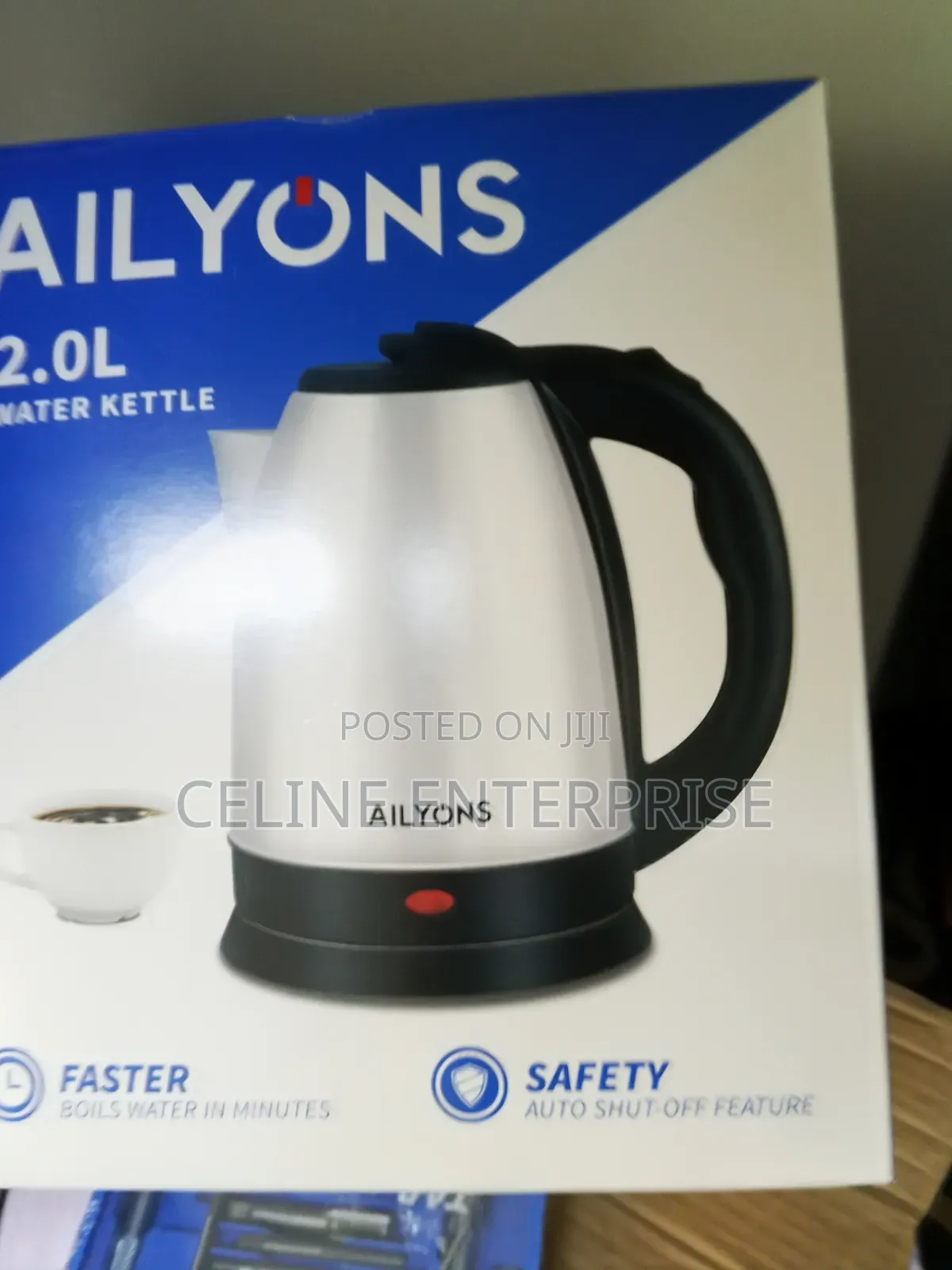 Ailyons Kettle – Fast, Convenient & Easy to Use