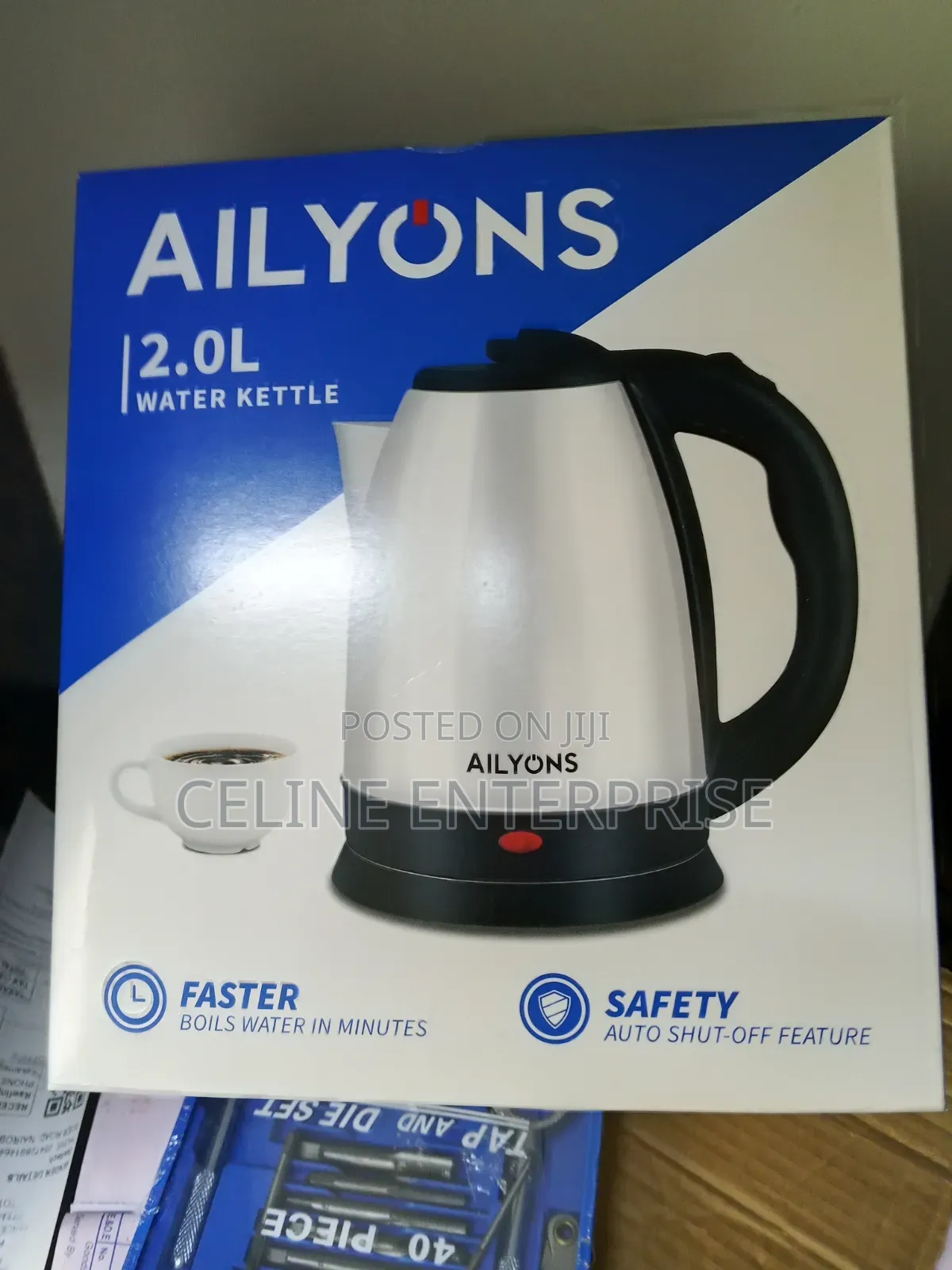 Ailyons Kettle – Fast, Convenient & Easy to Use