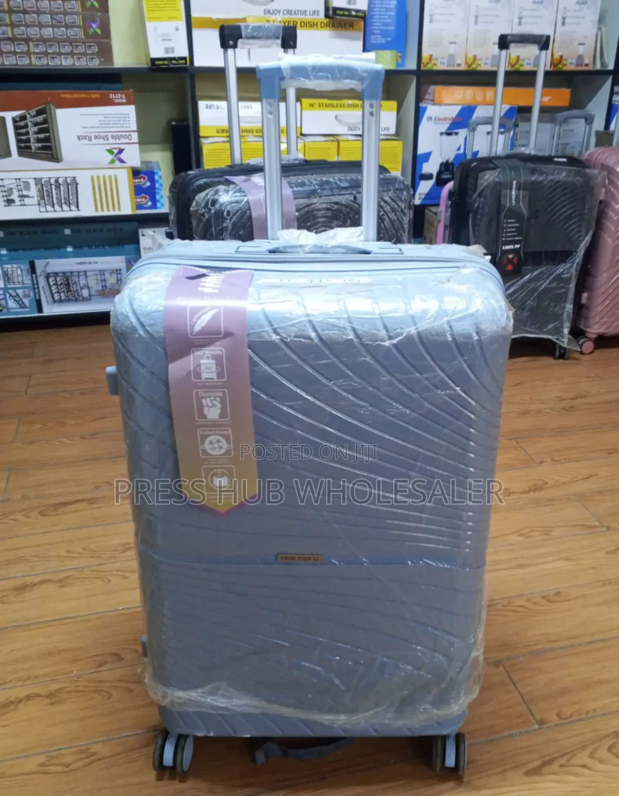 Unbreakble Laxurious Rubber Suitcase Briefcase Travel Bag Large√°°°