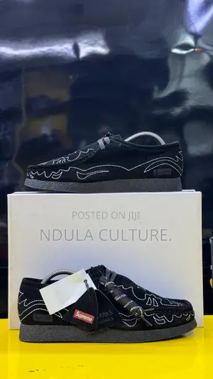 Wallabee X Supreme Western Cut Out Edition