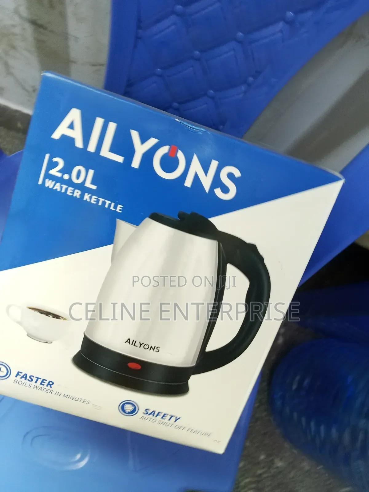 Ailyons Electric Kettle – Fast Boiling & Stylish Design