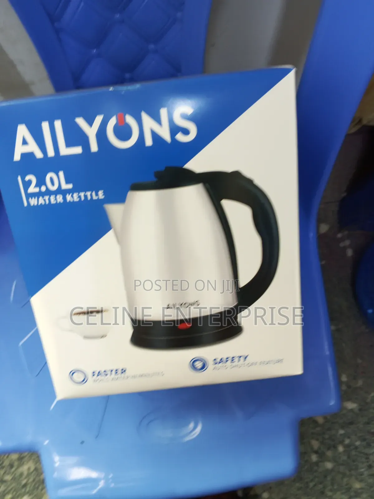 Ailyons Electric Kettle – Fast Boiling & Stylish Design