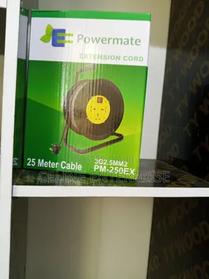 25M Heavy Duty Extension Reel With 2.5mm Cable
