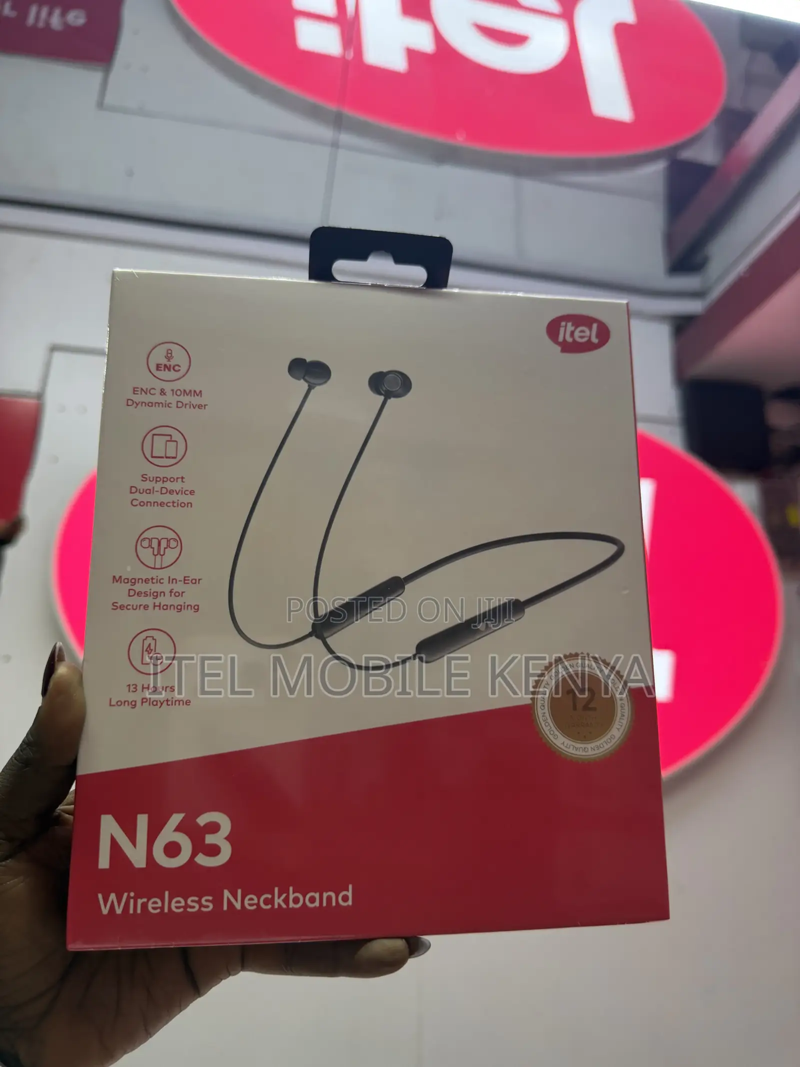 Itel Wireless Neckband N63