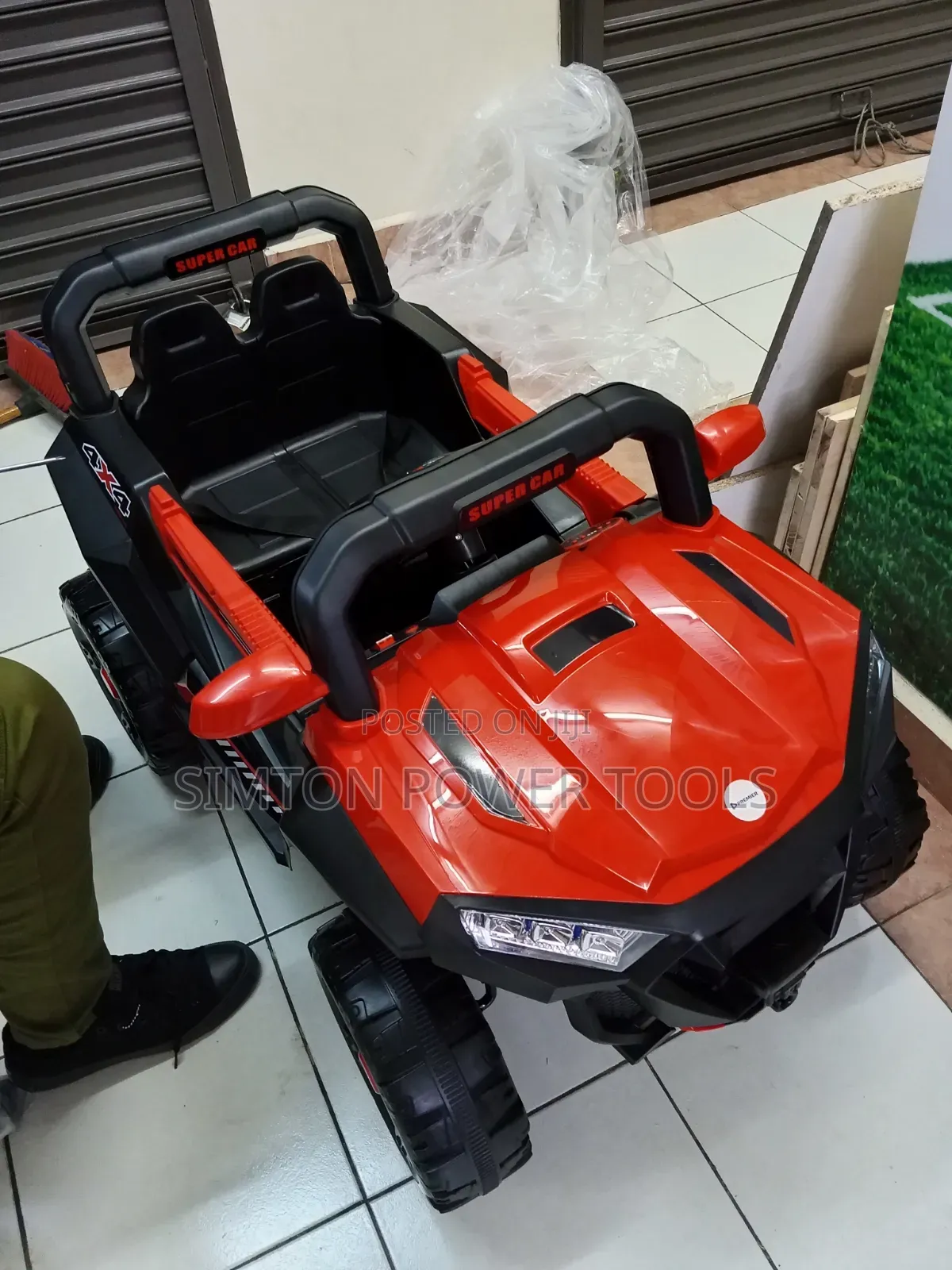 Children's Electric 4x4 Buggy Ride-on Toy Car.