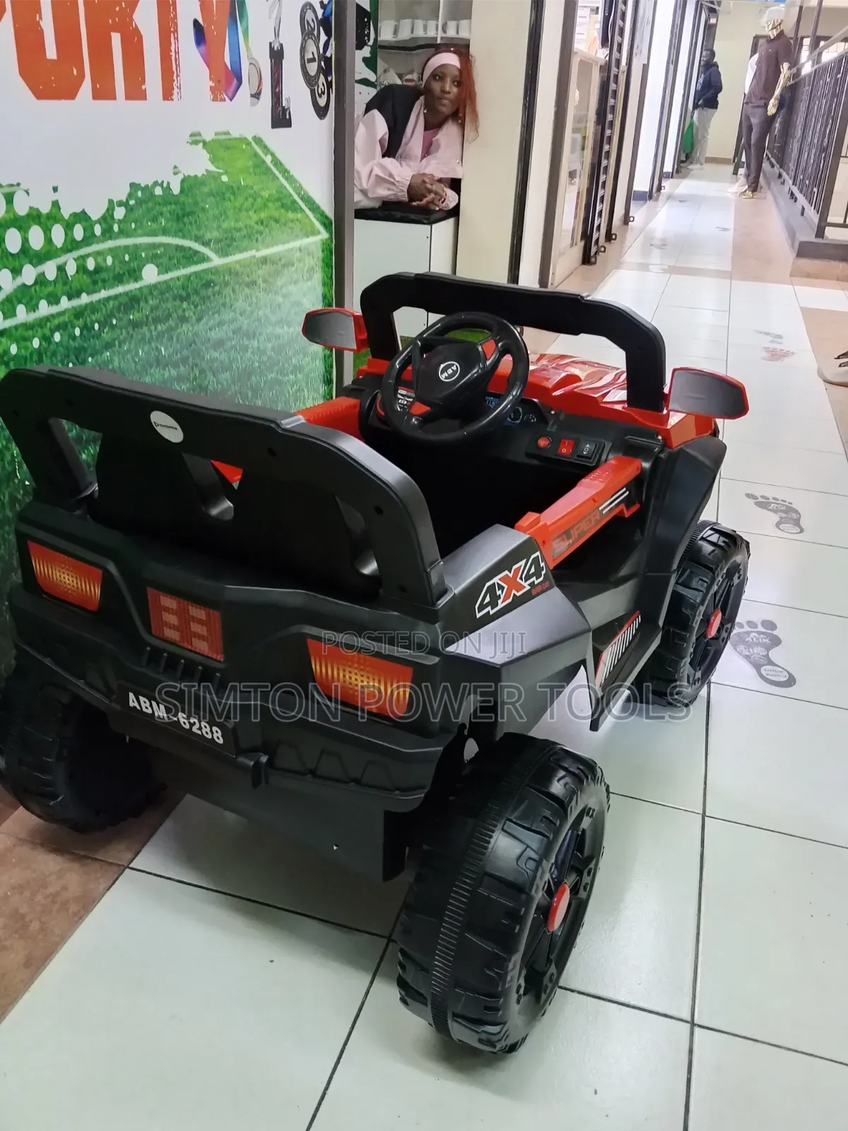 Children's Electric 4x4 Buggy Ride-on Toy Car.....