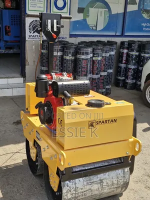 Heavy Duty Spartan Double Drum Roller - Maximum Compaction Power