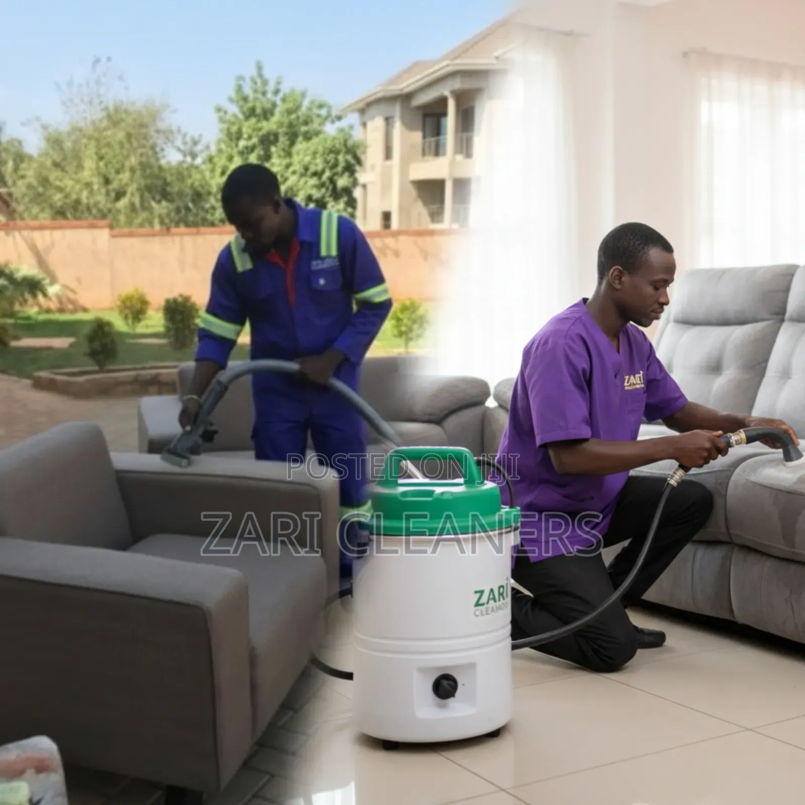 Sofaset Cleaning and Carpet Cleaning (Fitted & Loose)