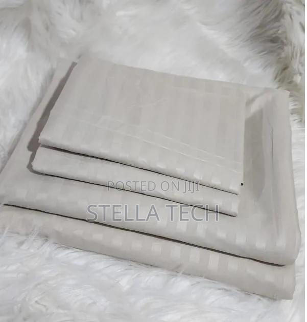 Stripped Cotton Bedsheets Set*!!
▪Size:6by6 - main view