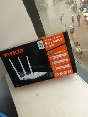 Tenda Dual-Band WiFi Router – Fast & Reliable Connection
