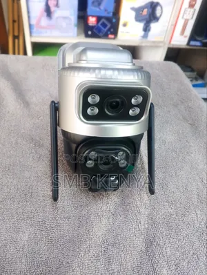 4G Dual Solar Camera With Backup Battery V380 Pro App