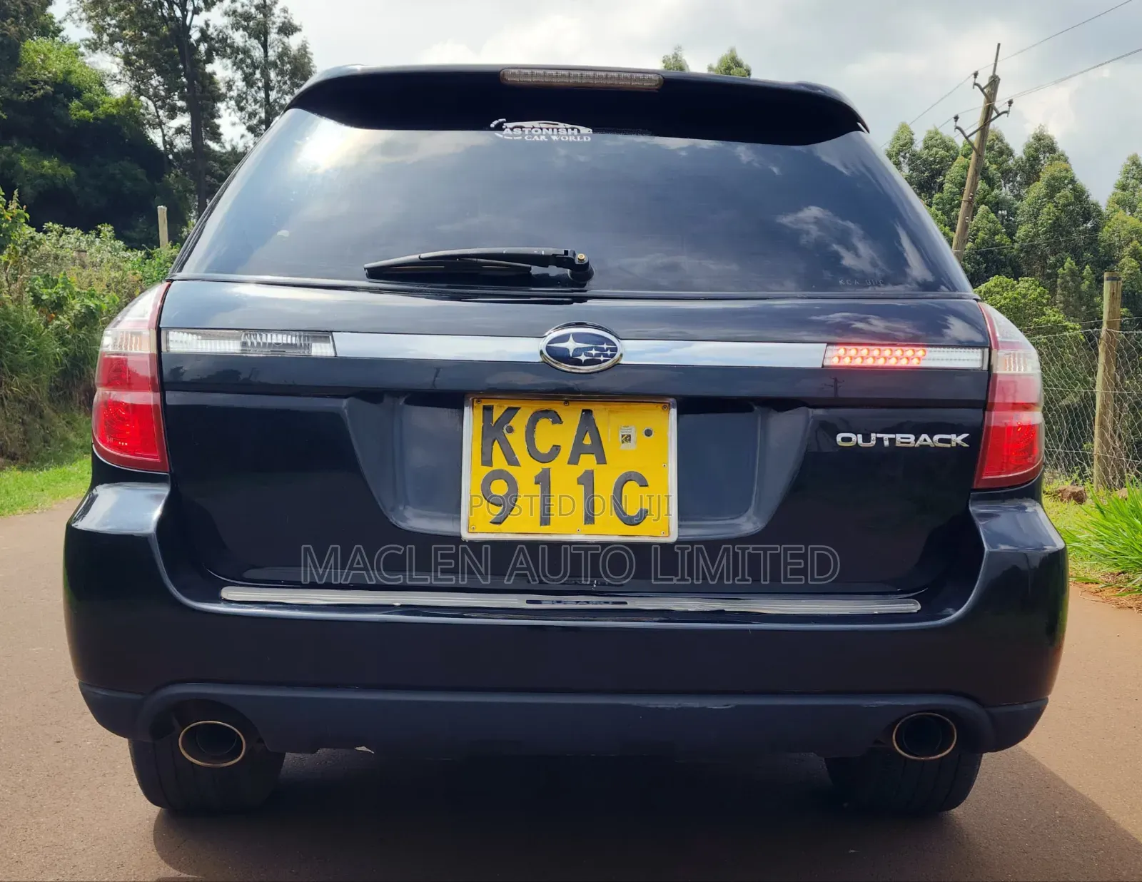 Subaru Outback 2008 Black