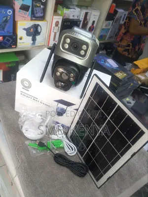 V380 Pro WiFi Solar CCTV Camera