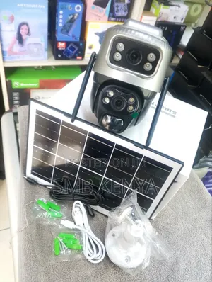 Smart Net V380 Dual Lens 4G Solar Camera