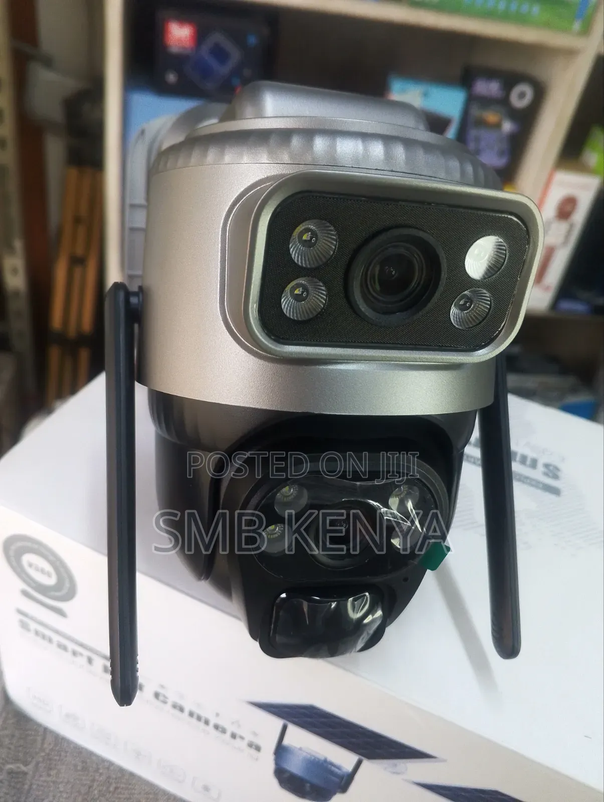Smart Net V380 Dual Lens 4G Solar Camera