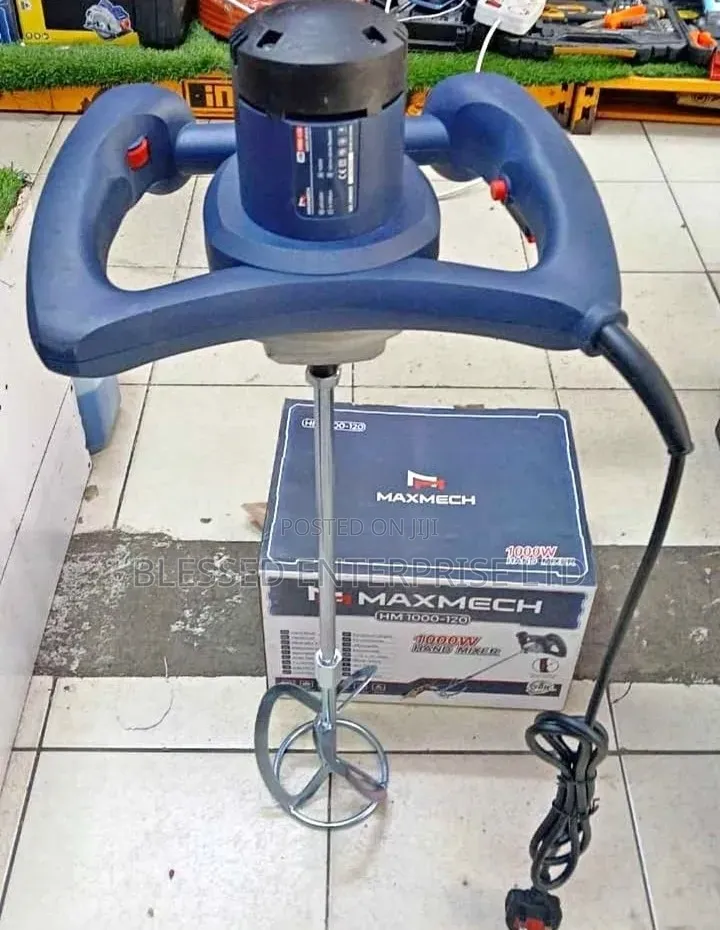 Maxmech 1000 Watts Electric Paint Mixer Machine/Paint Mixer 1000 Watts