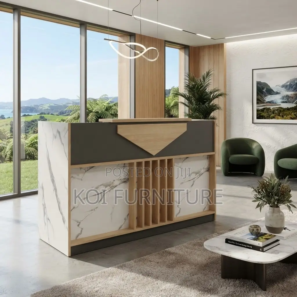 ReceptionDesk',1800MM Modern Cooprerate Office Reception Desks