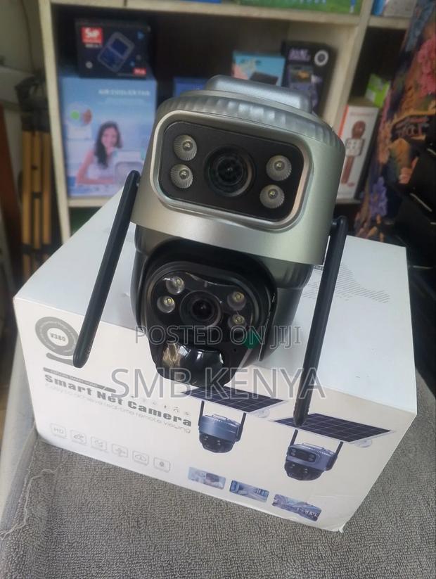 V380 Pro Solar Dual CCTV Security Camera - thumbnail 2