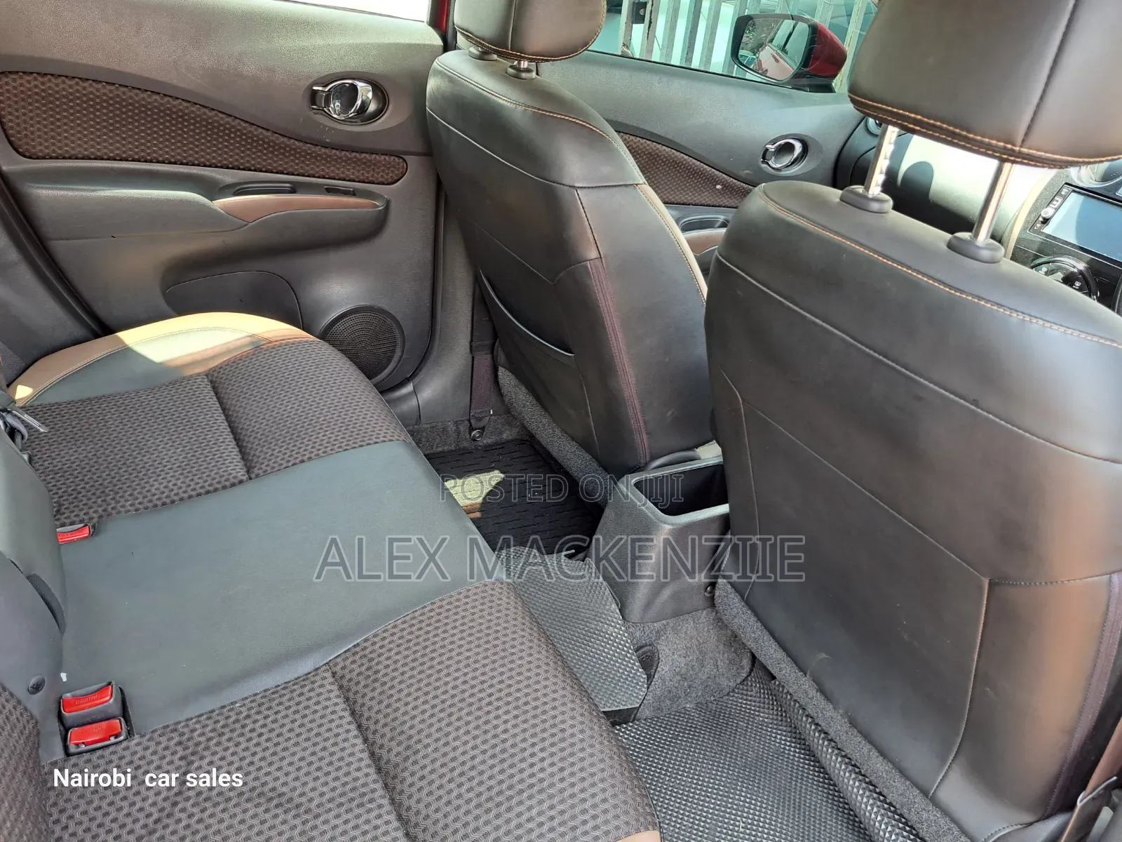Nissan Note 2016 Red