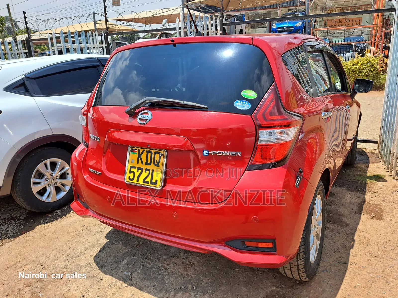 Nissan Note 2016 Red