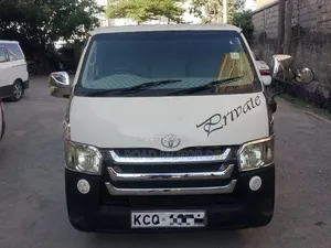 Toyota HiAce 2012 White