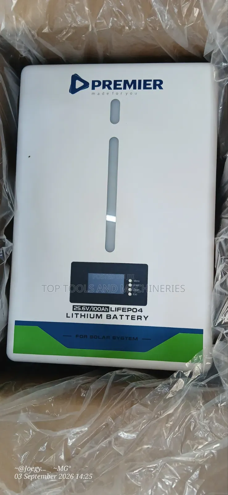 Premiere Lithium Battery