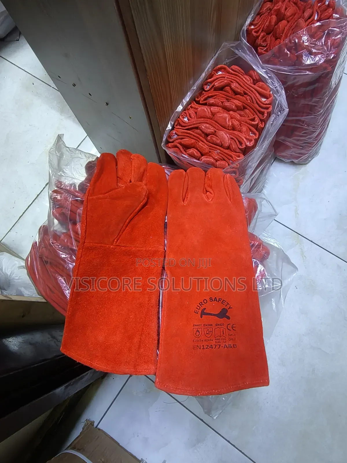 Premium Euro Leather Gloves