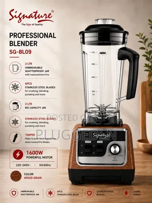 1600W Signature 2L
Commercial Blender