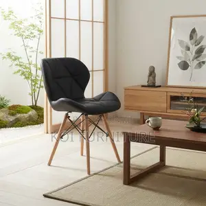 Home Chairs; Ergonomic Mid Backrest Butterfly Dining Chairs