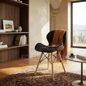 Home Chairs; Ergonomic Mid Backrest Butterfly Dining Chairs