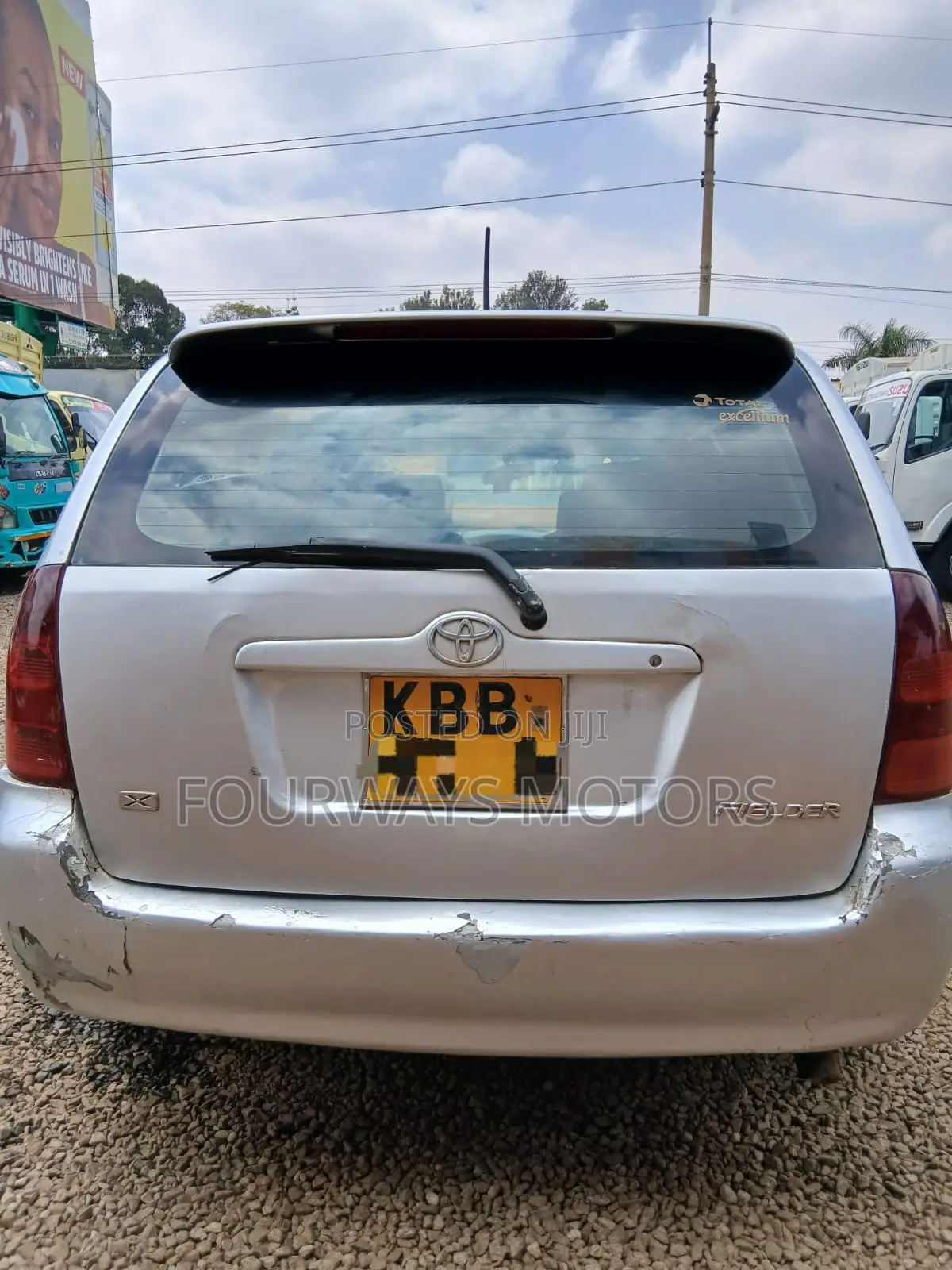 Toyota Corolla Fielder 2001 Silver