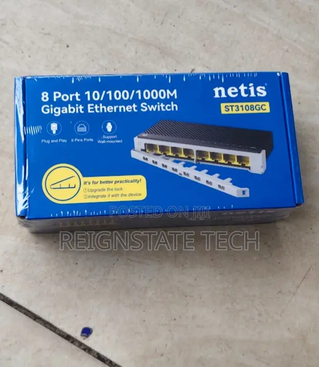 Netis ST3108GC 1000Mbps 8 Port Ethernet Network Switch