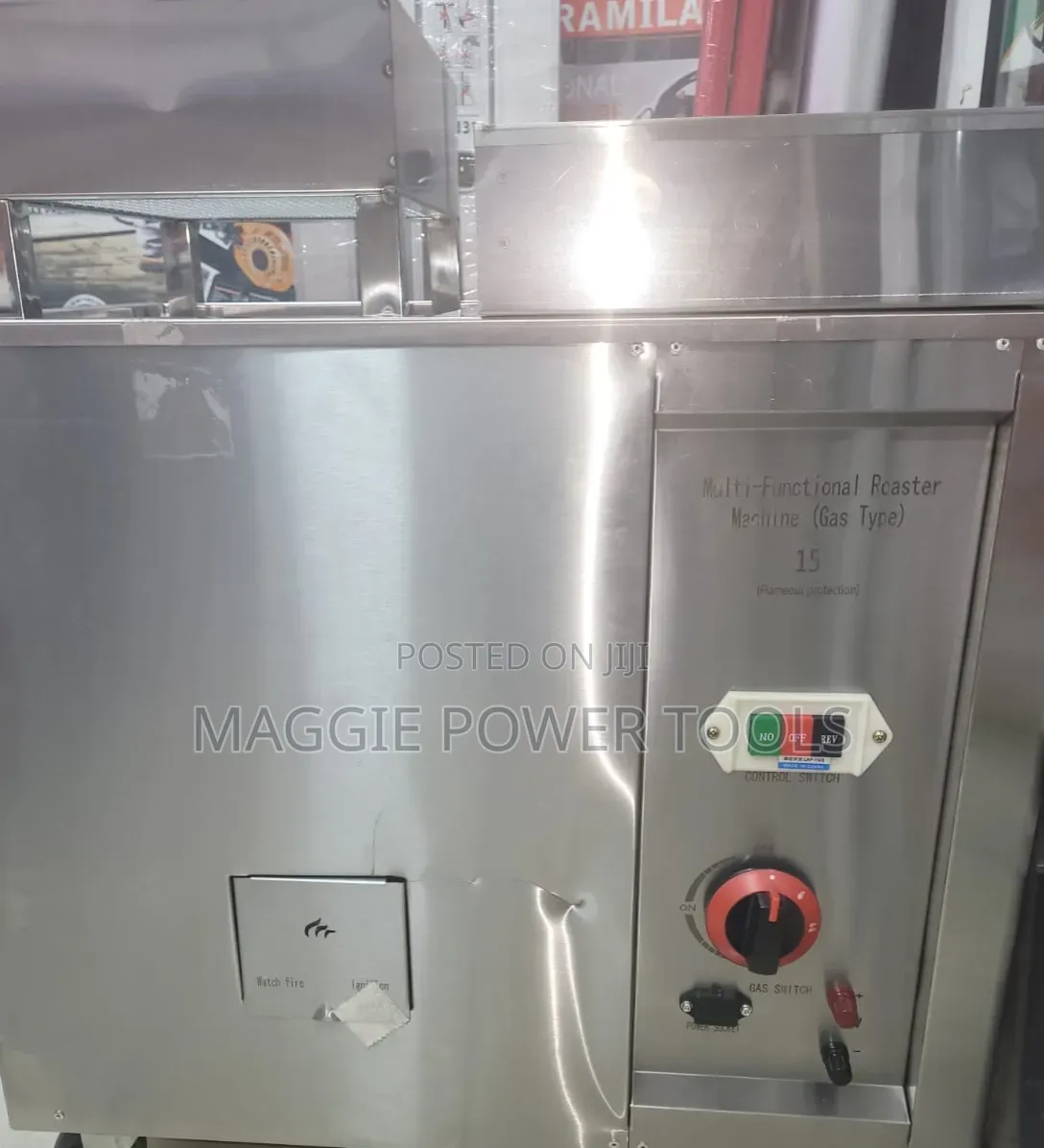 Heavy Duty Roller Roasting Machine/Gas Roasting Machine