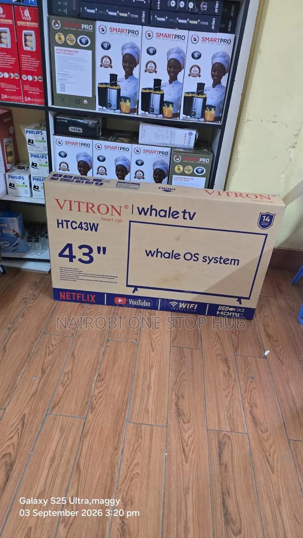 Vitron 43 Inches Whale TV