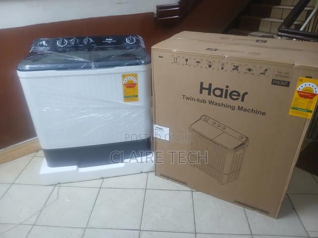 Haier 10KG Twin Tub Washing Machine – Easy & Convenient - main view