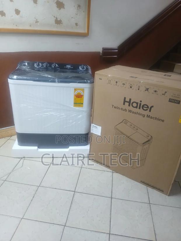 Haier 10KG Twin Tub Washing Machine – Easy & Convenient - thumbnail 2