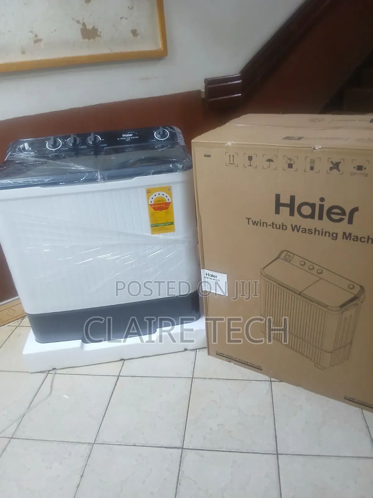 Haier 10KG Twin Tub Washing Machine – Perfect for Large