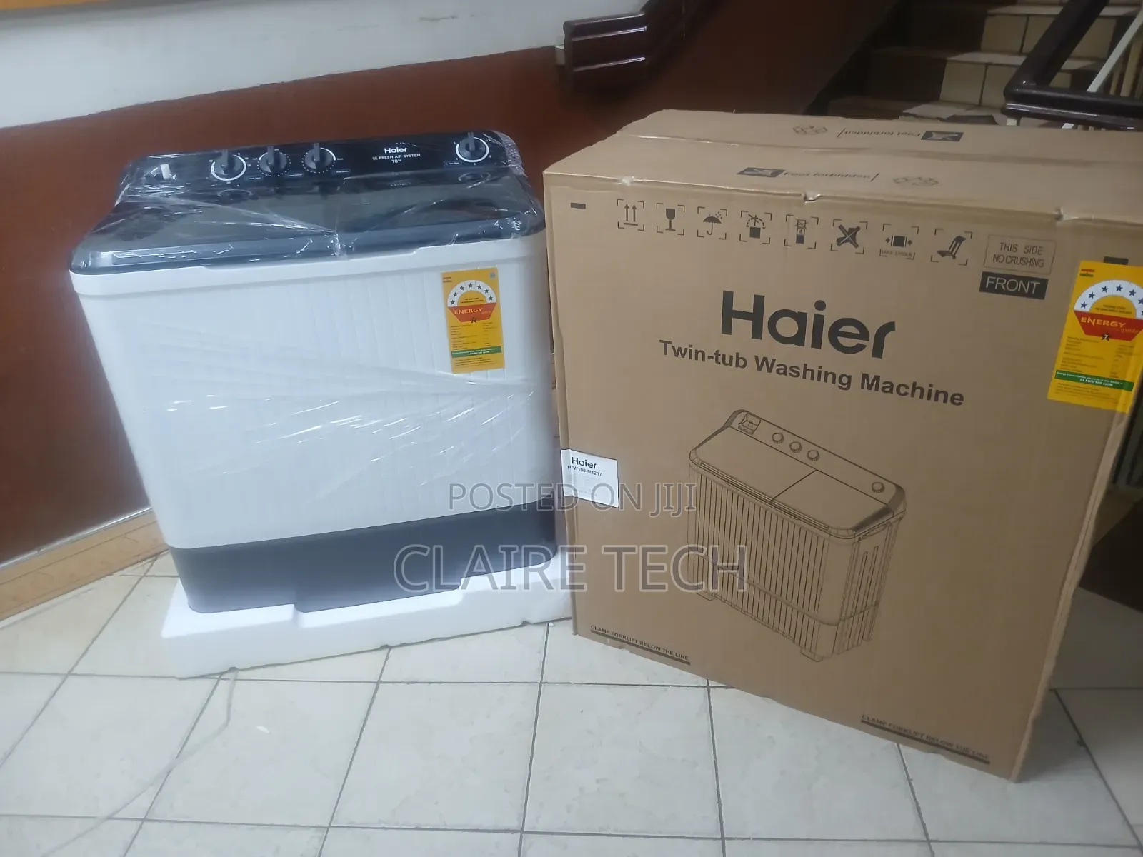 Haier 10KG Twin Tub Washing Machine – Perfect for Large