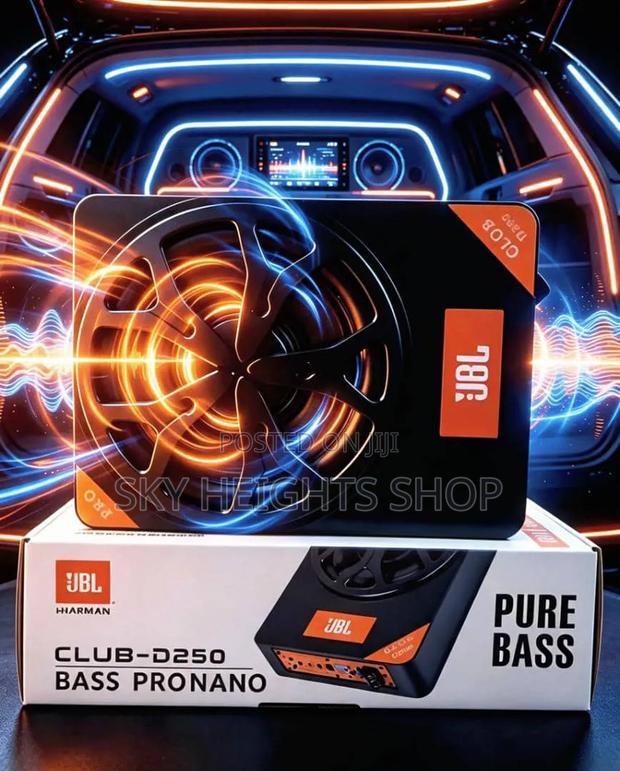 JBL Pure Bass Best Quality 8000w High Power Underseat Active Subwoofer