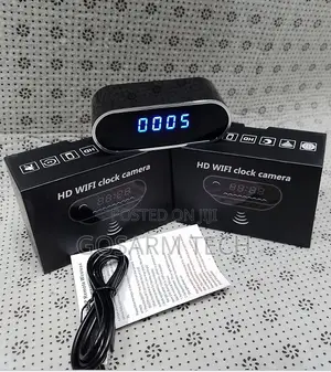 Digital Spy Clock Camera Built-in Camera With Indoor Monitoring