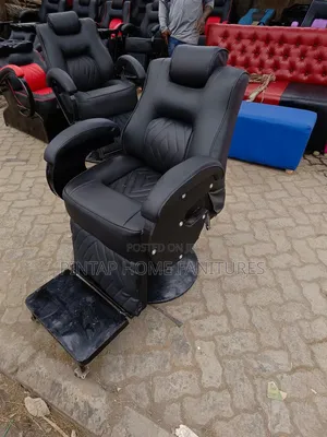 Black Exacutive Barber Chair