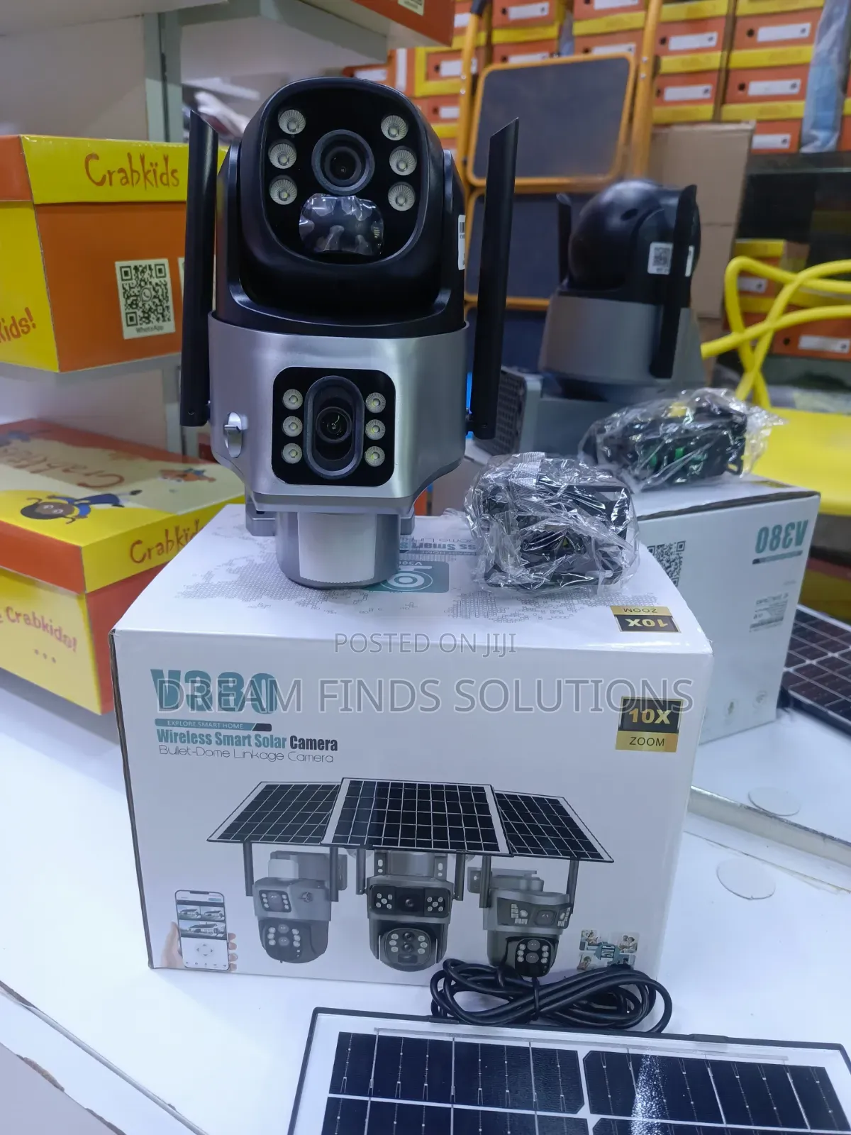Blackout-Proof Security: V380 Pro 100% Wire-Free Dual Solar Camera