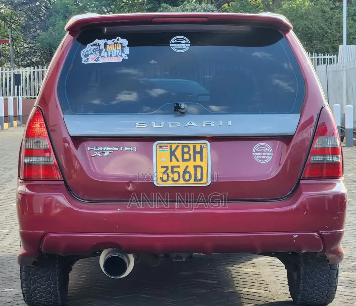 Subaru Forester 2003 Maroon
