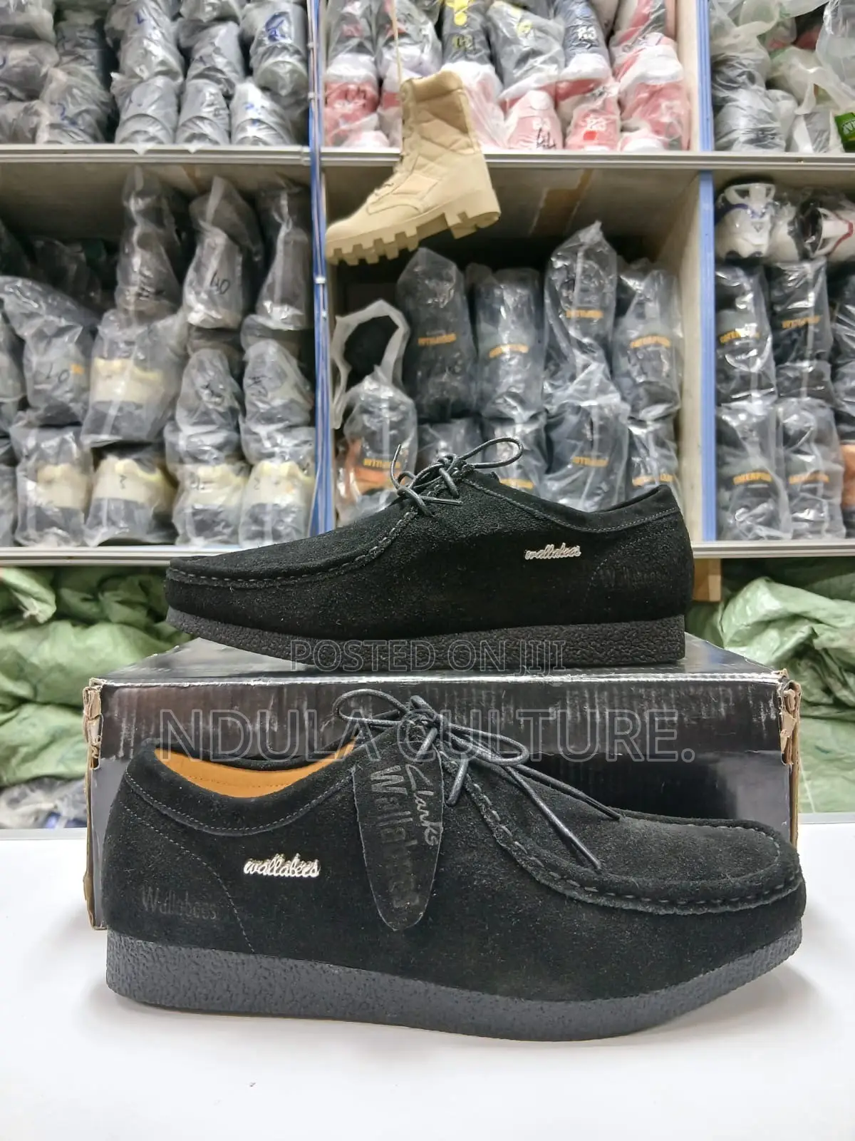 Low Cut Clarks Suede Wallabees Originals