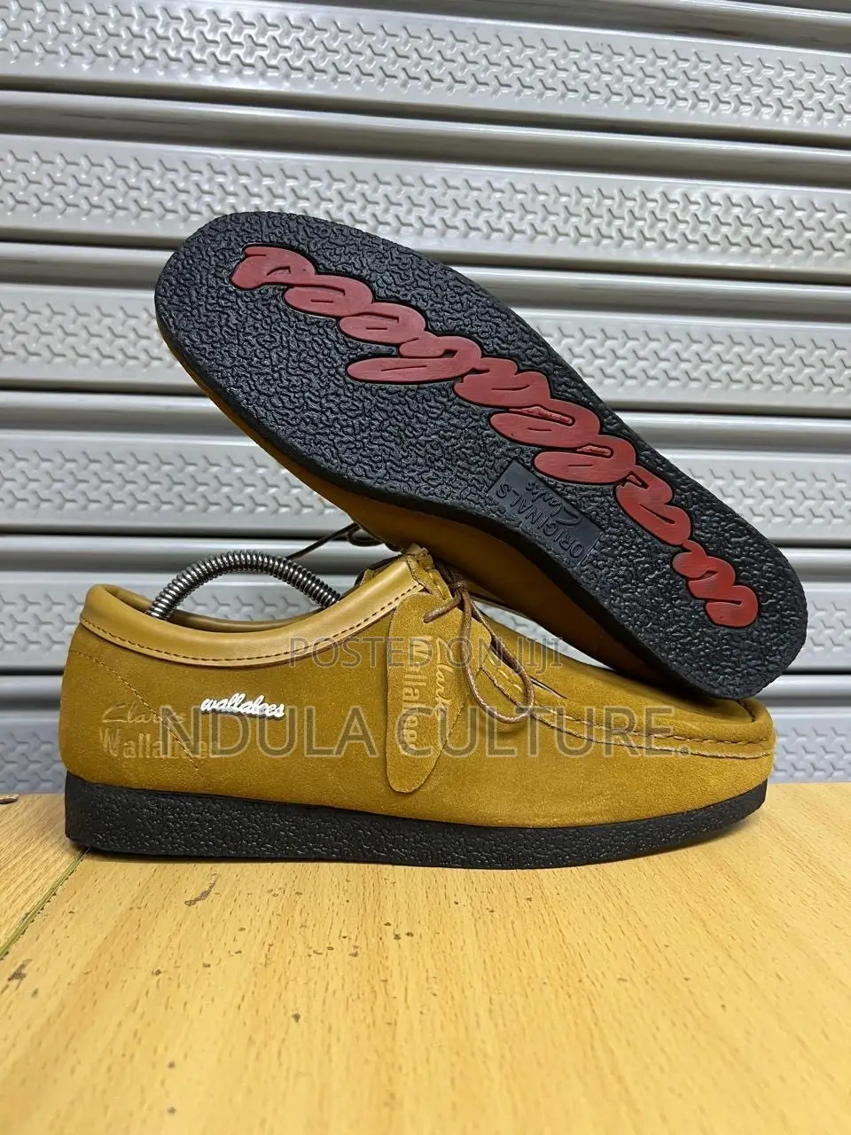 Low Cut Clarks Suede Wallabees Originals