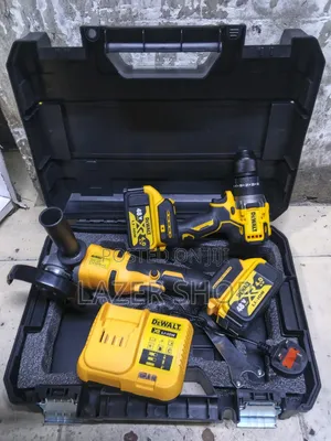 DeWalt Cordless Drill and Angle Grinder Combo