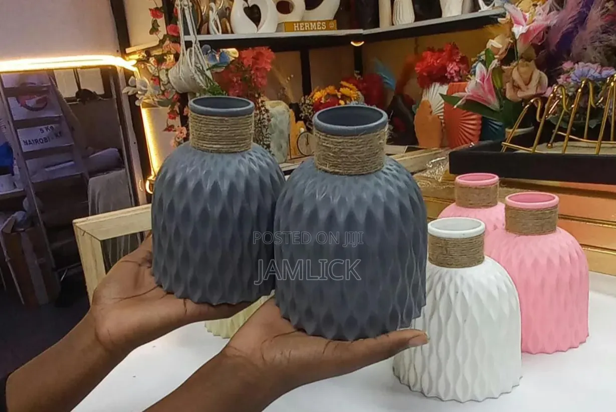 5pcs Pineapple Plastic Vase Set - Ks